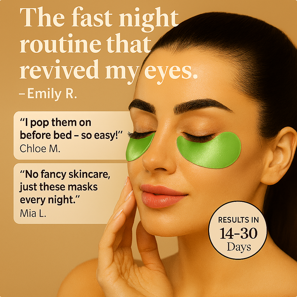 Avocado Glow Eye Masks