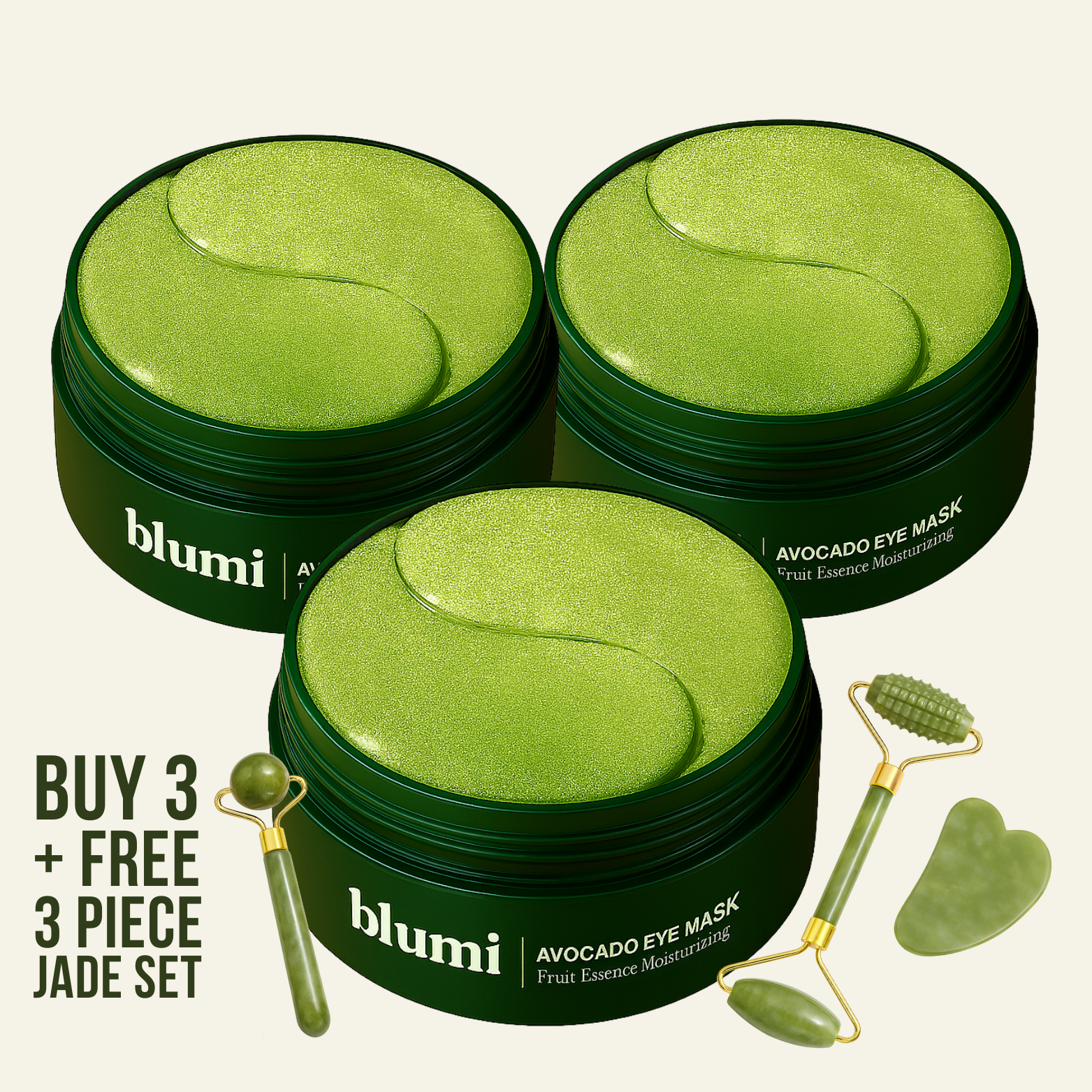 Avocado Glow Eye Masks