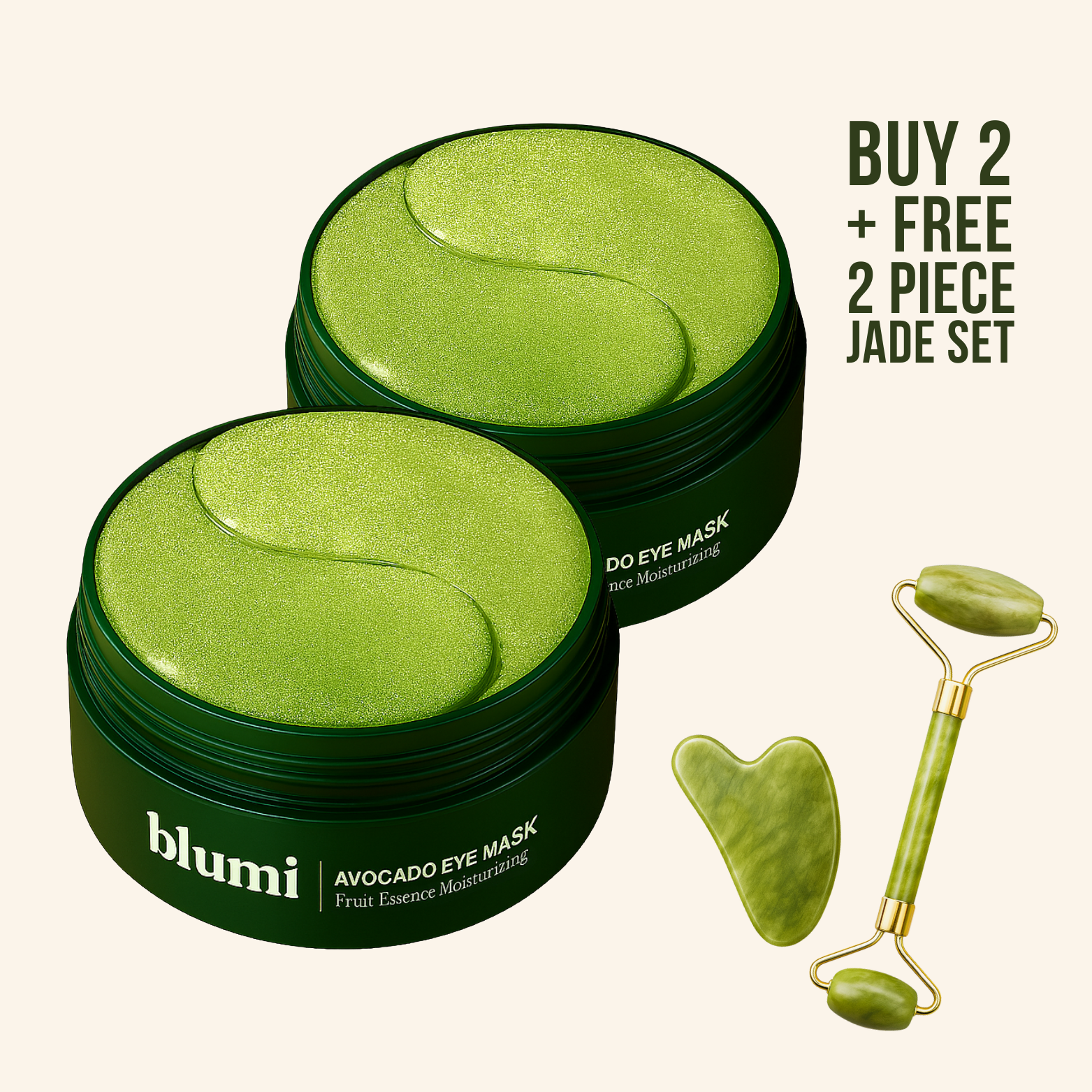 Avocado Glow Eye Masks