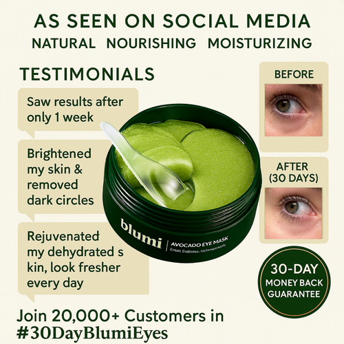 Avocado Glow Eye Masks
